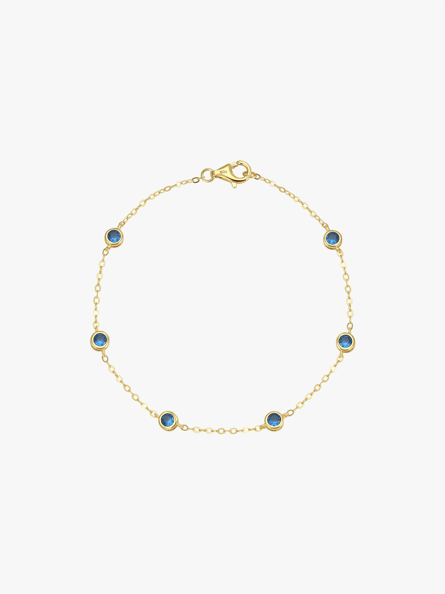 Bezel Strand Bracelet