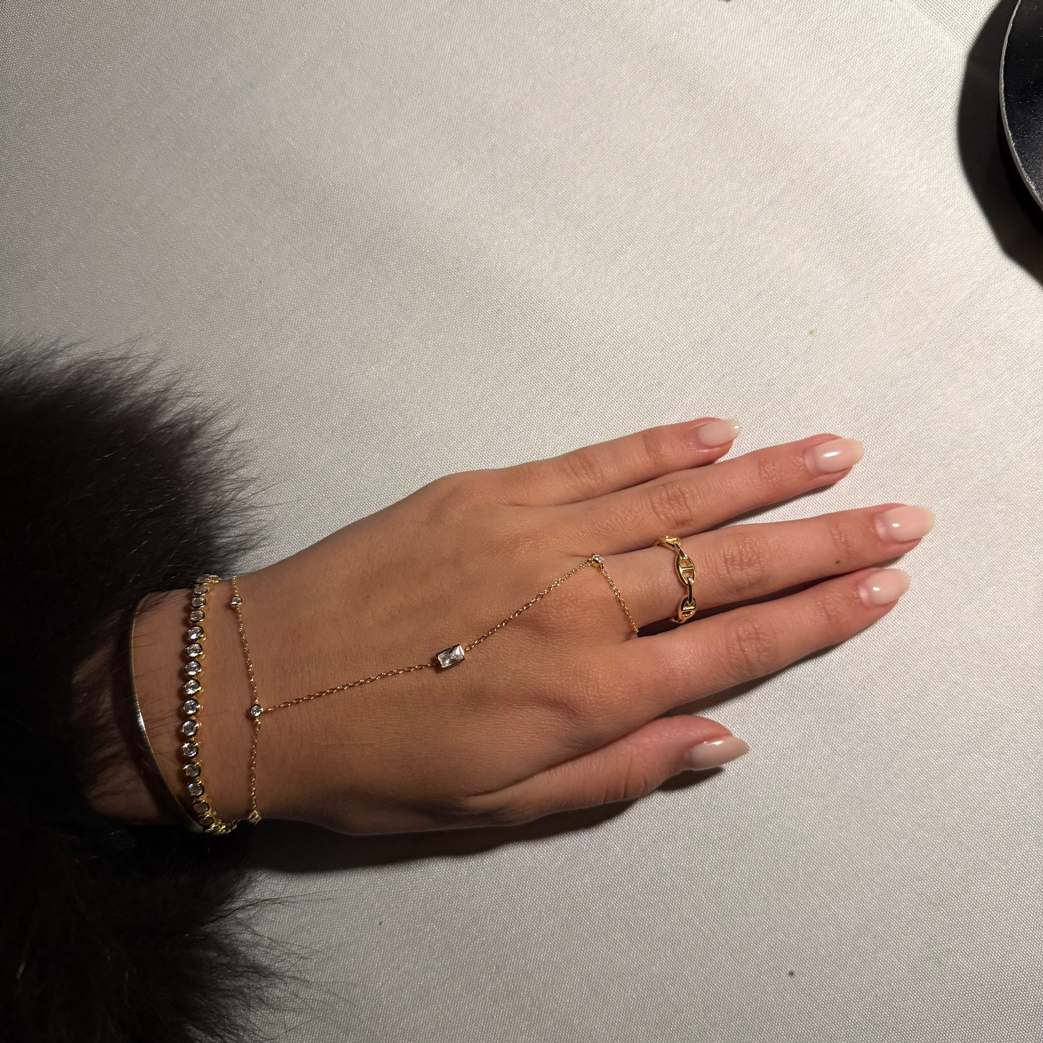 Lauren Chain Link Ring