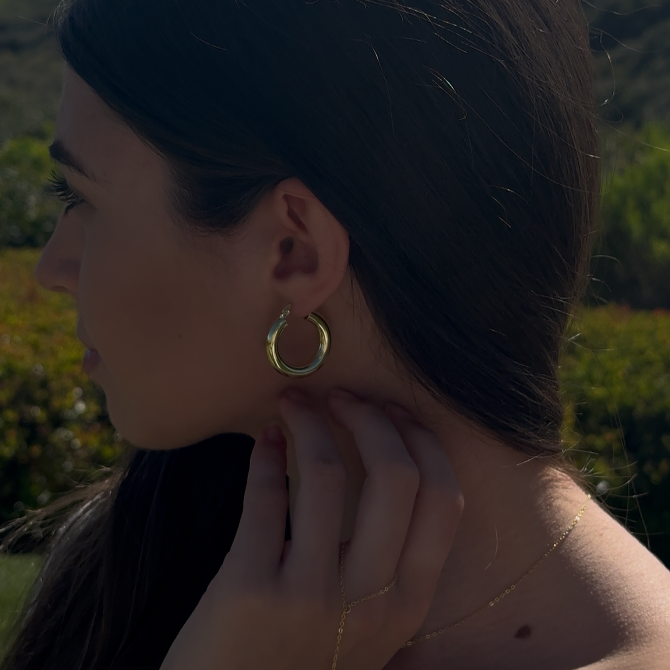 Caribbean Hoop Earrings