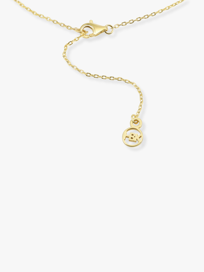 Mini Pave Cross Necklace