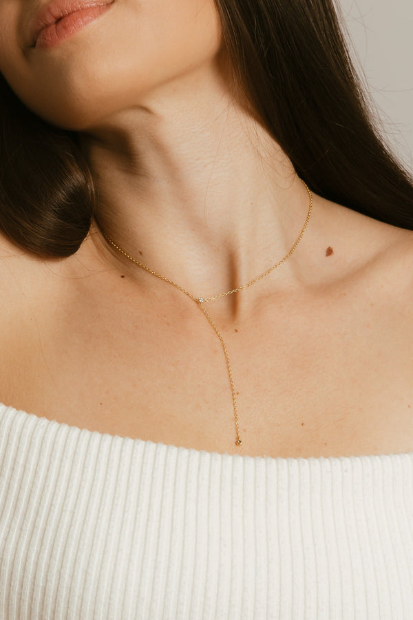Baby Lariat Necklace